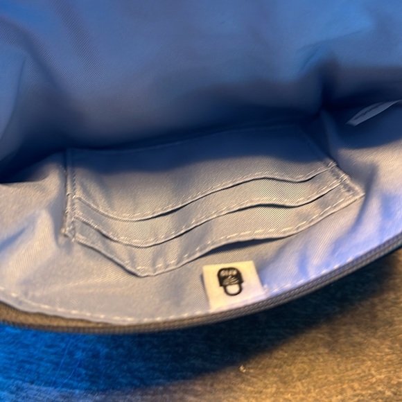 Baggallini -Wallet Clutch Black light blue NWOT! - Picture 8 of 11